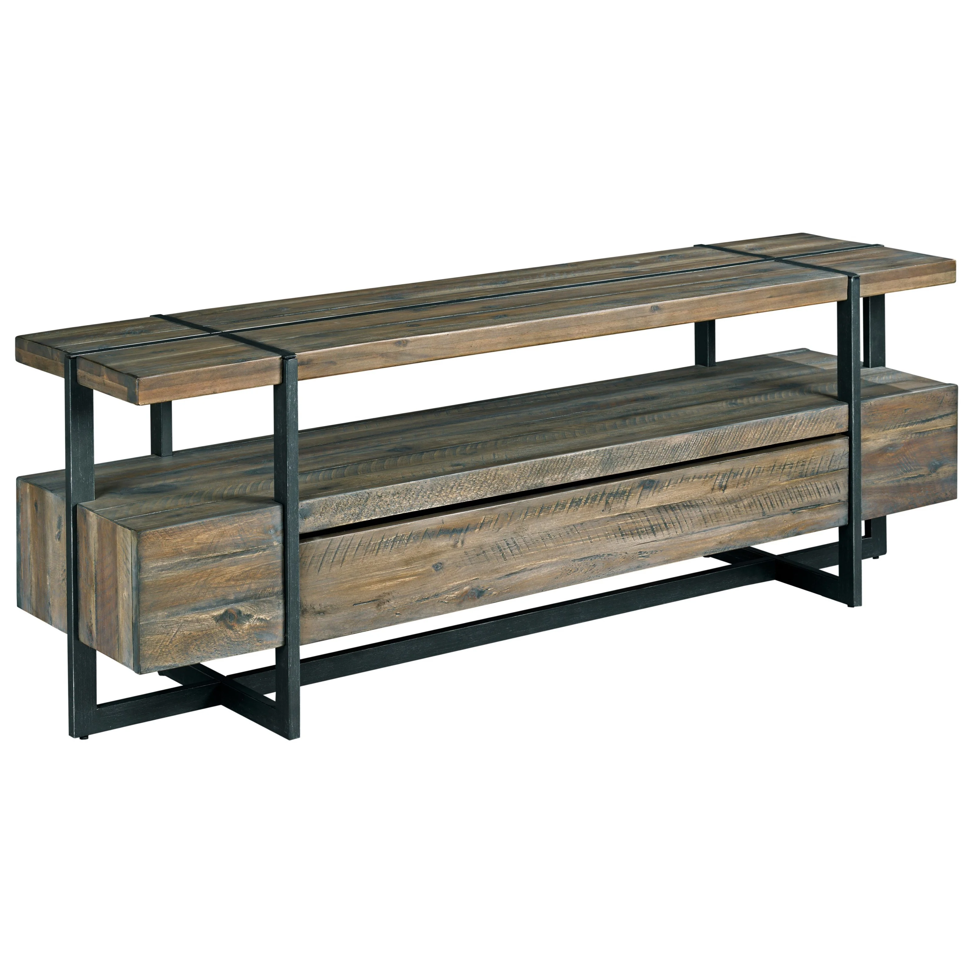 Hammary Geneva 000024191660 66" Industrial Entertainment Console